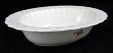Spode Billingsley Rose Pink Oval Vegetable Bowl 10 Inch Older Backstamp
