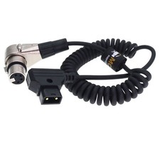 XLR 4 Pin Female to D-tap Cable for Practilite 602 DSLR Camcorder Sony F55 SXS