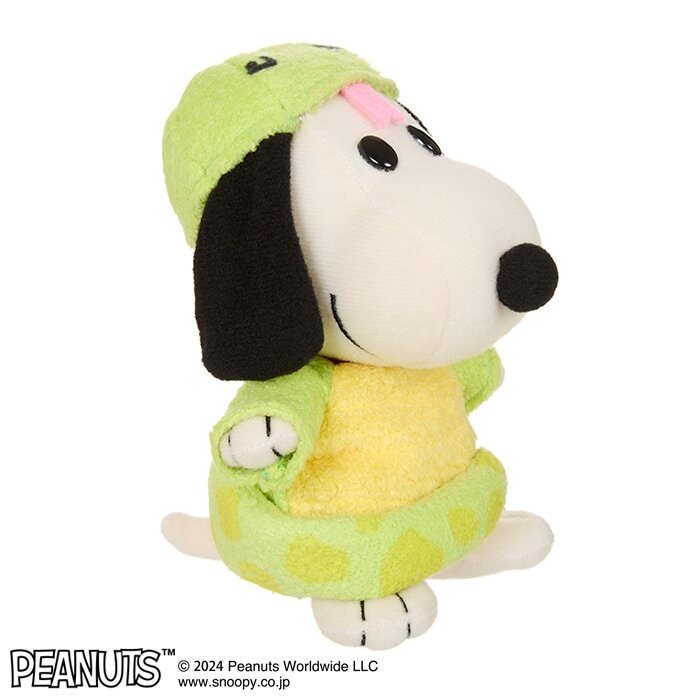 SNOOPY Plush toy PEANUTS Retorons Zodiac Snake 14cm/ 5.5-in