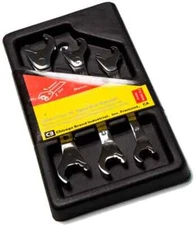 3pc 10mm - 17mm Set Racheting Open End Combination Wrenches Stainless #56039