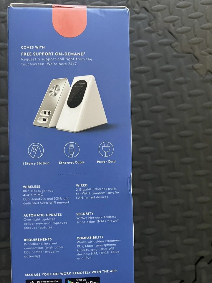 Starry Station Touchscreen Wi-Fi Wireless Router S00111 Simple Setup - Image 2 of 4