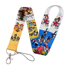 Animaniacs Yakko Wakko Dot Cartoon Characters ID Badge Holder Lanyard