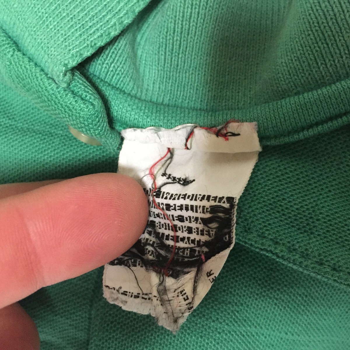 ART VINTAGE - 古着 2点 Vintage 70s 80s Paper Thin Distressed Le Tigre Worn Green