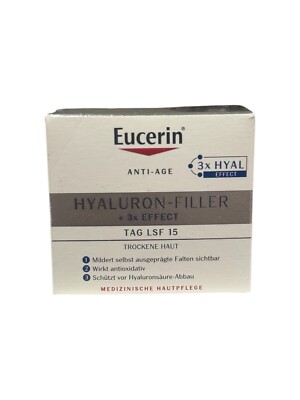 Eucerin Hyaluron-Filler Tagespflege für trockene Haut 50ml - NEU (857)