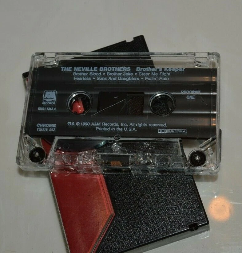 Vintage 1990 The Neville Brothers Brother's Keeper Cassette Tape EX+ A&M Records - Image 3 of 3