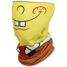 SpongeBob SquarePants Costume Full Face Tubular Bandana Gaiter Multi-Color