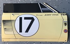 Wow Curved Jerry Titus 1967 Ford Mustang Trans Am Series 17 Door Style Sign