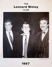 Star Trek TOS Fanzine "The Leonard Nimoy Club 1987 Yearbook" Gen Vintage 1987