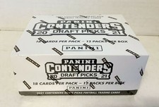 SEALED Collegiate Panini 2021 Contenders Draft Picks Football Trading Card Box