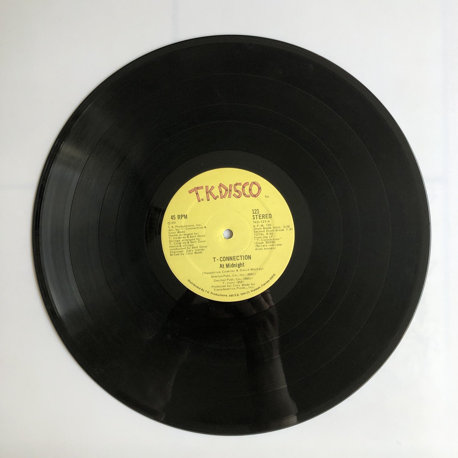 1978 Vintage TK Disco T Connection Playin Games 121 Stereo Vinyl 12” | eBay