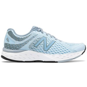 New Balance 680v6 Womens Blue Trainers Wide Running Sneakers Shoes Size W680LA6 | eBay