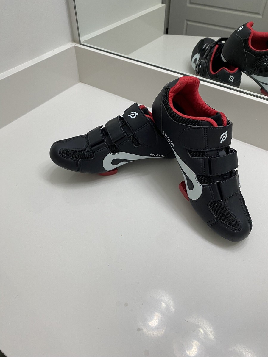 Peloton Black and Red Cycling Shoes. men or woman sizes. Size 41 and 45 Peloton Altos Cycling Shoes 7.5M, 9W Black and Red New | eBay main image 4