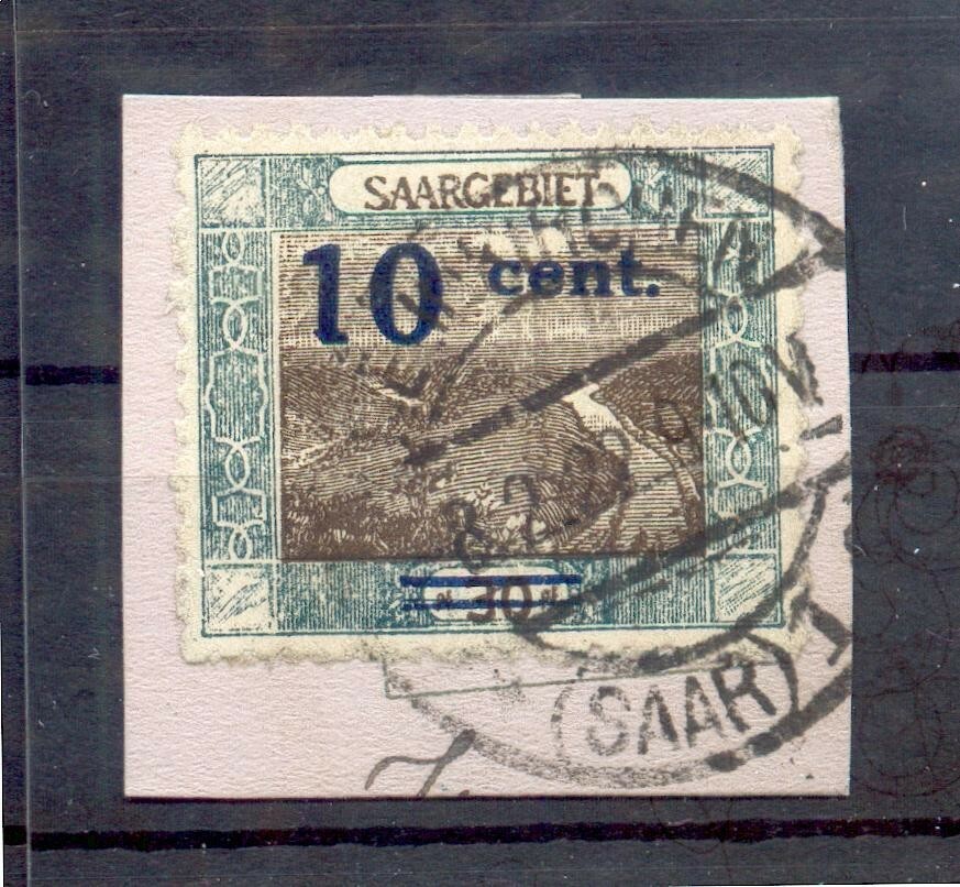 Saar 72PFII ABART Stamped Luxury Letter Piece (49241)
