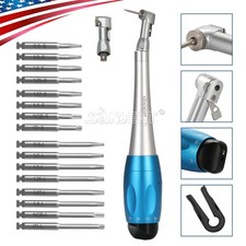 Dental Torque Wrench Universal Implant Kit Contra Angle & 16 Drivers