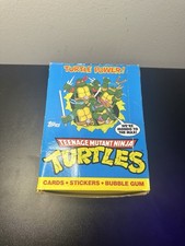 1989 Topps Teenage Mutant Ninja Turtles TMNT Series 1 Wax Box 48 Packs Sealed