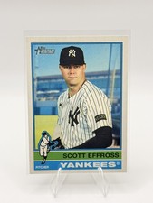 2025 Topps Baseball Heritage High Number Scott Effross #636 New York Yankees