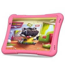 10.1 Kids Tablet Android 14 32GB Quad Core 6000mAh PRITOM Bluetooth inch Large
