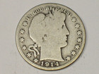 1914-S Barber Half Dollar    AG      SN7701