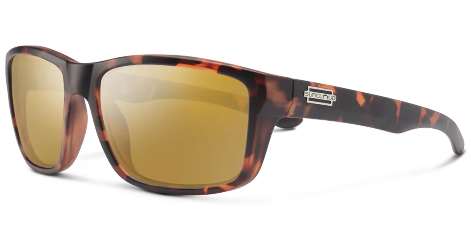 Suncloud Mayor Polarized Mens Square Sport Sunglasses w/ Mirror Lens