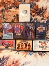 Alabama Cassette Tape Lot Bundle   8 Total   Greatest Hits, Live, RCA Country  