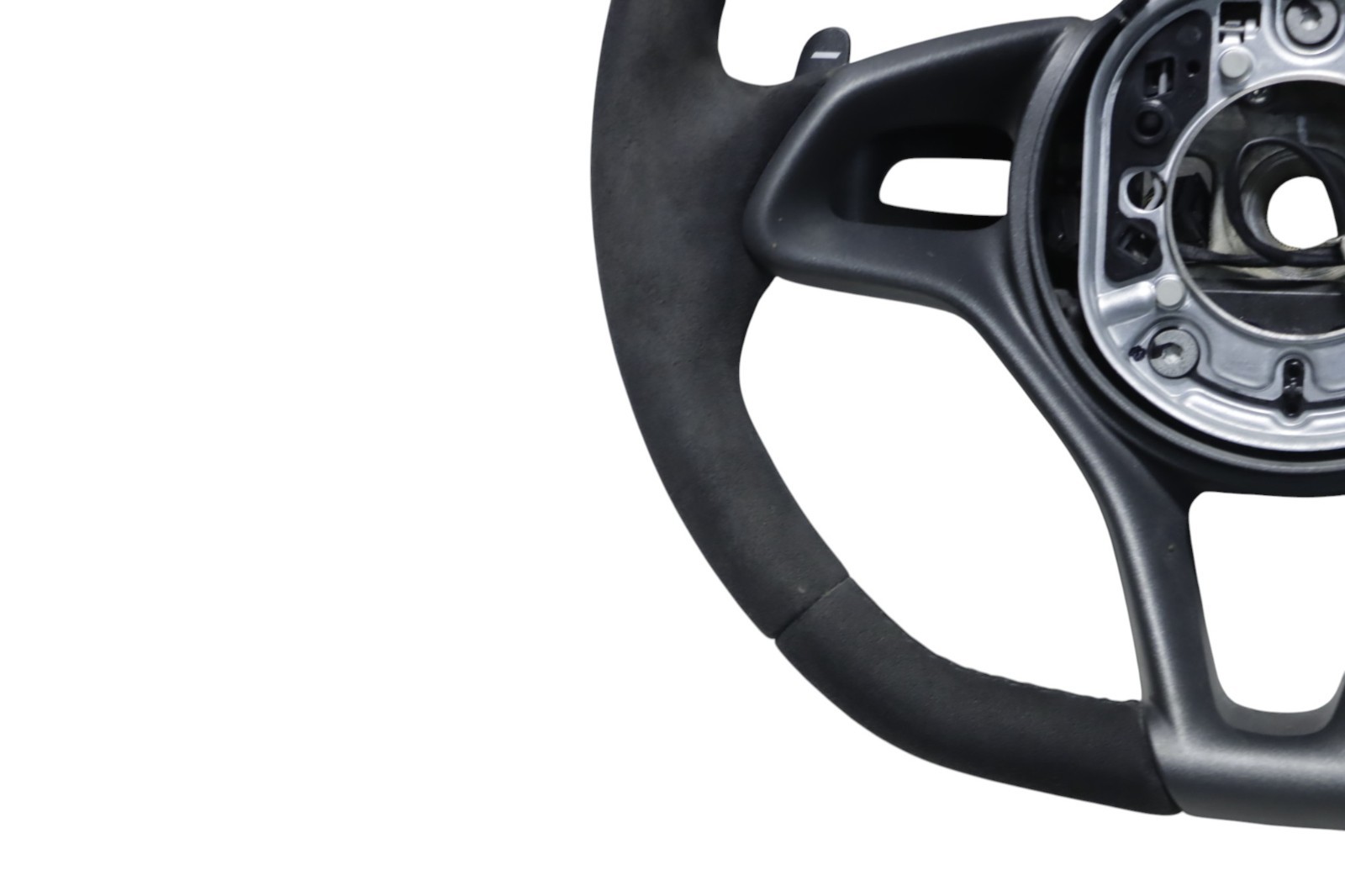 McLaren 600LT Front Alcantara Steering Wheel Assembly 2019 2020 OEM