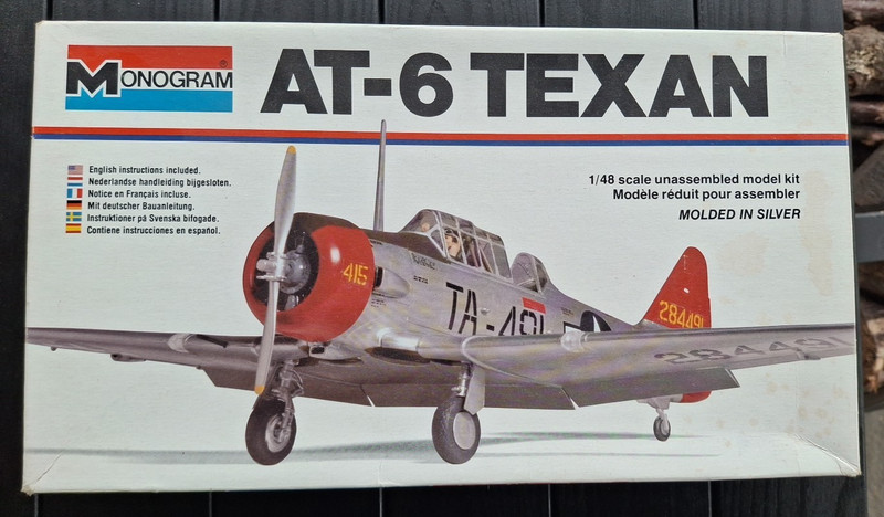 Monogram AT-6 Texan 1:48 Plastic Model Kit#  5306