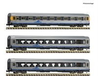 Fleischmann 6260019 N 3Er Set Personenwagen Ep. V-VI Cisalpino