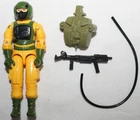 1985 G.I. JOE AIRTIGHT v.1 with Accessories