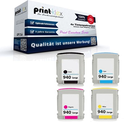 4x Alternative Tintenpatronen für HP OfficeJet Pro8500A In Print Quantum