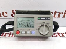 ISO-TECH / RS PRO IIT 1601 Insulation Tester Megger 250V/500V/1000V 4GΩ")