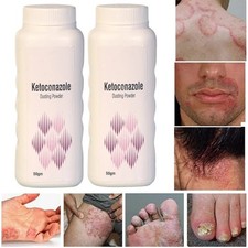 Antifungal Dusting Powder 50g - Effective Treatment for Stubborn Ringworm -2 pcs