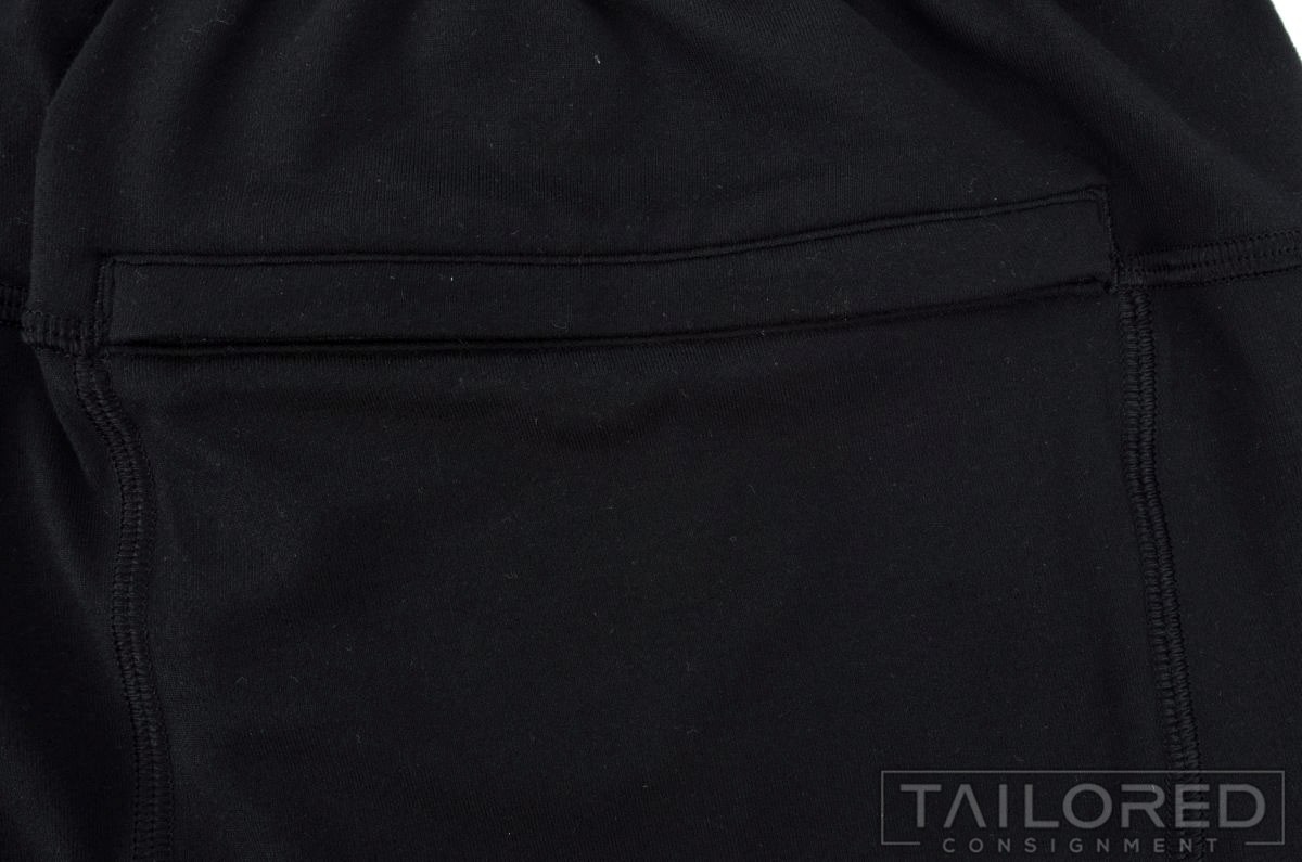 LULULEMON Solid Black Mens Drawstring Luxury Athl… - image 4