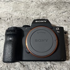Sony Alpha A7 II 24.3MP Full Frame Mirrorless Camera Black Body Only Work