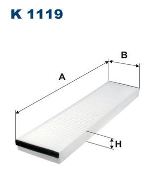 Filter Innenraumluft Filtron K 1119 FÜR Mini Innenraumfilter Pollenfilter-image