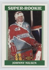 1992-93 Semic Hockey Norwegian Elite Series Super-Rookie Johnny Nilsen #209 0cp0