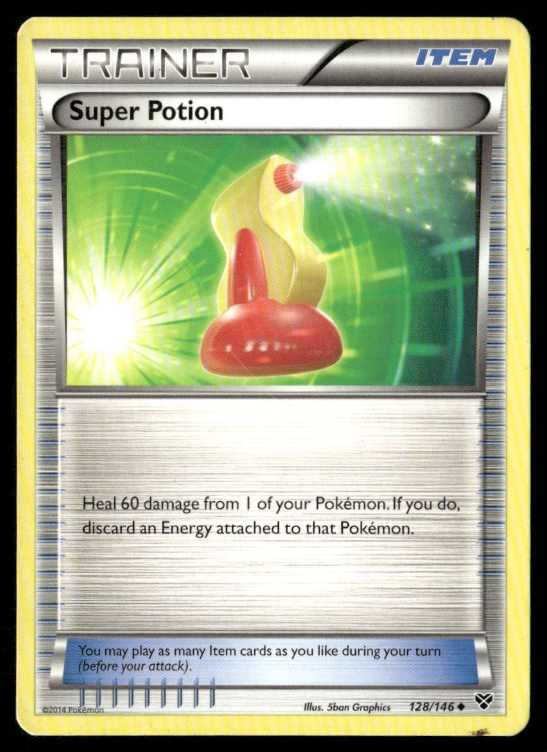 Super Potion XY 128/146 Uncommon Pokemon Heavily Played