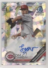 2019 Bowman Chrome Prospect Atomic Refractor 80/100 Lyon Richardson Auto 06gy