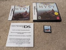 Myst (Nintendo DS, 2008) CIB Complete with Manual 
