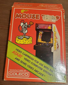 Atari 2600 Game Mouse Trap CIB Complete In Box 