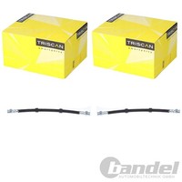 2X Triscan Bremsschlauch BremsschlÄUche SchlÄUche Hinten Passend FüR Mazda 2