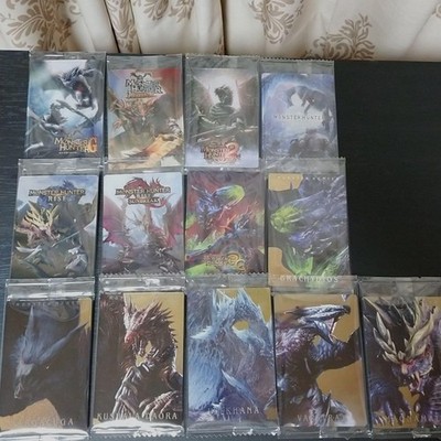 Monster Hunter 20th Anniversary Wafer Card Bundle Iceborne Rising Include