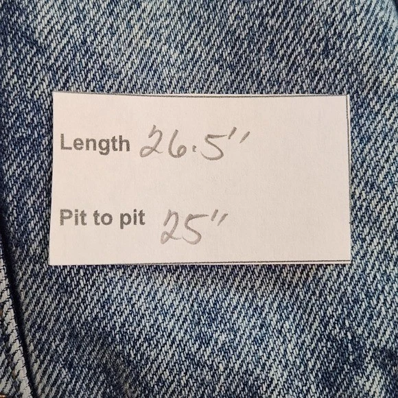 Chaqueta vaquera clásica para hombre H&M talla XL Foto 3 de 4