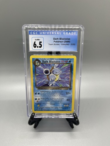 Dark Blastoise (Unlimited) graded CGC 6.5 for sale on eBay