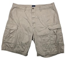 Levi's Cargo Shorts Mens 40 Tan Khaki Cotton Utility Casual Chino