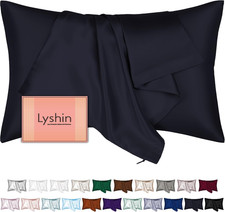 Mulberry Silk Pillow Cases Standard Size with Hidden Zipper, Ultra Smooth and So