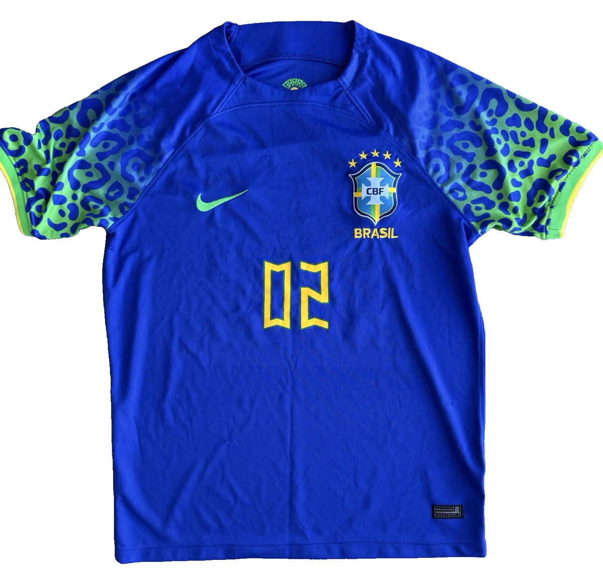 Nike Brazil Jersey Blue And Green (szXL) 2022/23 Futbol Soccer | eBay