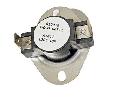 OEM THERMODISC T-O-D 60T11, SPDT 610078 Limit Control Switch L205