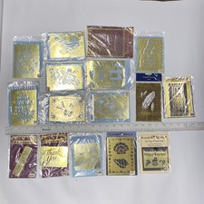 Lot Of 17 LARGE New Brass Stencils Card Making Scrapbooking Craft Painting ST16