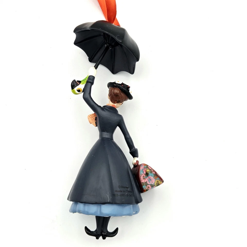 2014 Disney Sketchbook Marry Poppins Parrot Umbrella 50th Anniversary Ornament - Image 3 of 4