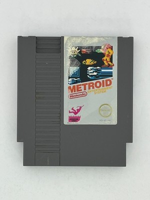 Metroid NES Nintendo Entertainment System Tested Working Label Wear